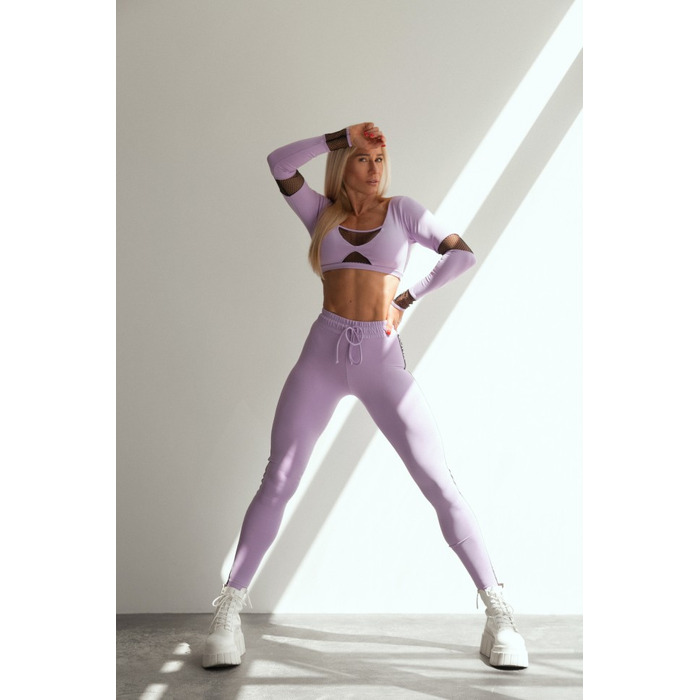 ЛЕГИНСЫ LILAC LEGGINGS WITH CUSTOM ELASTIC