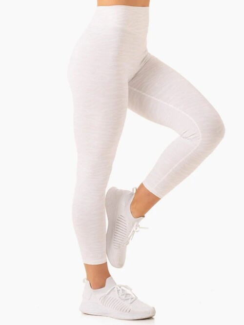 Леггинсы Transform High Waisted Leggings - White Zebra