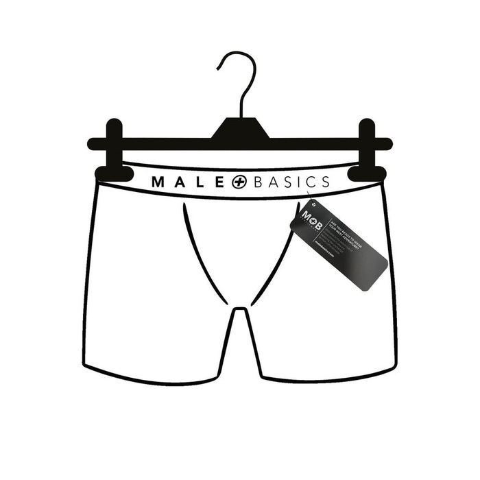Мужские трусы MaleBasics Microfiber Brief из микрофибры, черные, S