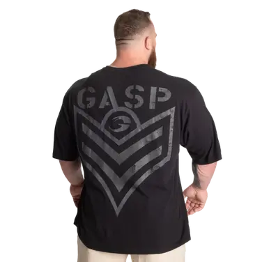 Футболка GASP Slub Iron Tee 221037 Washed Black