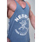 Майка Nebbia Washed Muscle Back Stringer GOLDEN AGE Blue 791
