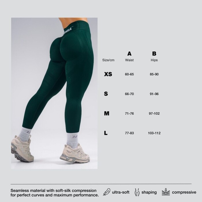 Легінси Nebbia High-Waist Extra Push-Up Leggings PRIMAL Black 850