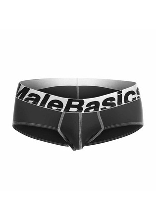 Мужские трусы MaleBasics Microfiber Brief из микрофибры, серые, S