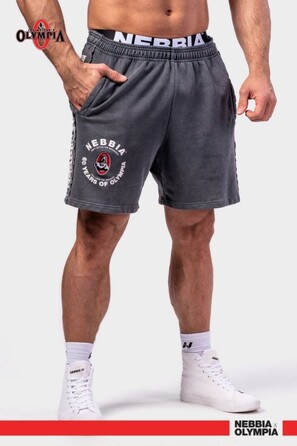 Шорти Nebbia Washed Sweat Shorts LEGEND Black 786