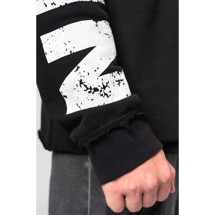 Худі Nebbia Oversized Pullover Hoodie NO BS Black 363