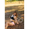 Комплект для pole dance ArtGO Sport Tuberose & Skirt з сіткою та шортами