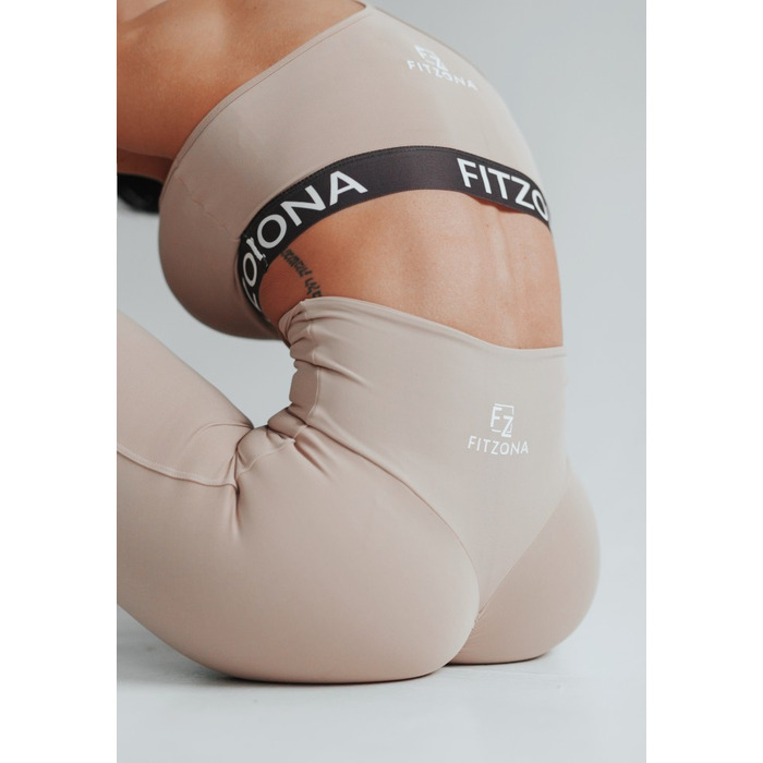 Топ BROWN TOP ELASTICWAISTBAND