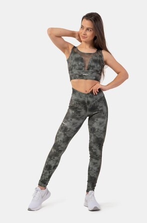 ТОП ECO CAMO GREEN MESH SPORTS BRA 'BREATHE” 411