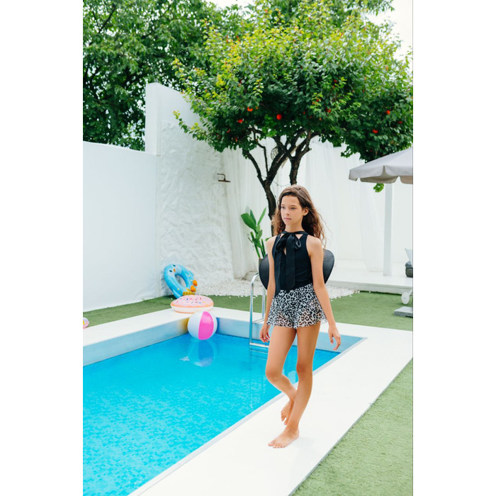 Купальник Pamela & шортики из сеточки SPF35