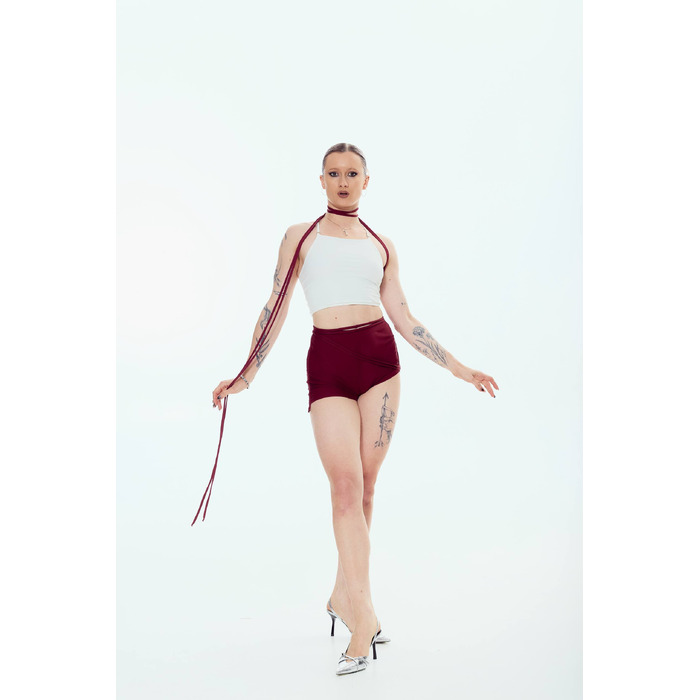 TRUE shorts Bordo biflex_ бордо