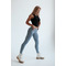 Майка SPORTS NEBBIA LABELS CROP TOP 516 BLACK