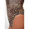 Купальник Nebbia FORTALEZA monokini Leopard Brown 736