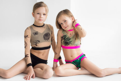 Купальний Cristy & Alison & Tattoo