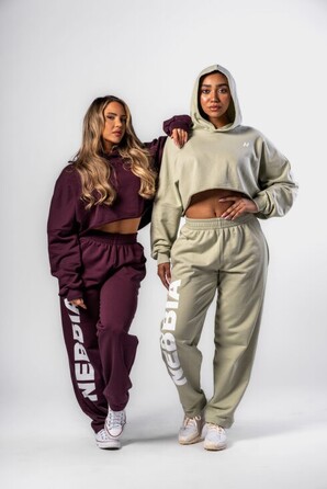 Худі Nebbia Oversized Hoodie OWN YOUR POWER Light Green 433