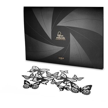 Вінілова маска SYBILLE від Bijoux Indiscrets, чорна