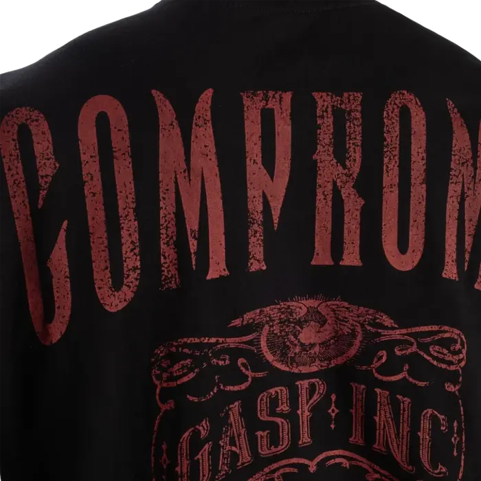 Футболка GASP NC Iron Tee 221081 Black/Red