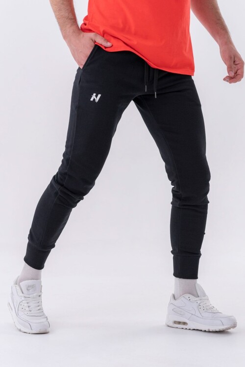 Штани Slim sweatpants with side pockets 'Reset” 321 Black