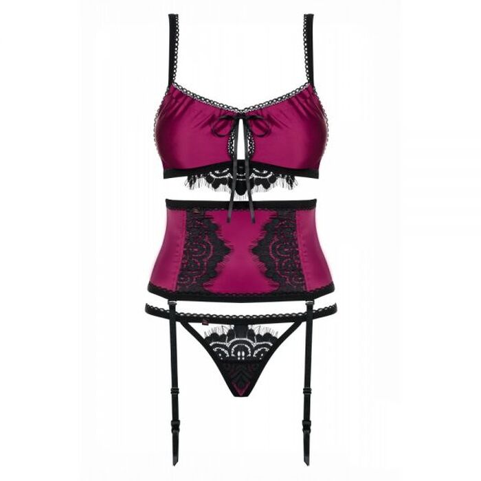 Комплект Obsessive 861-SEG-5 3 pcs set S/M