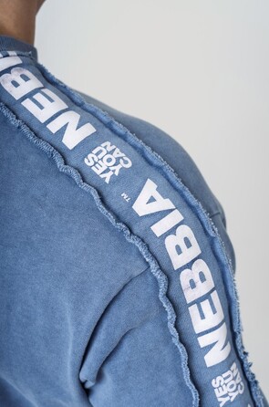 Футболка Nebbia Washed Oversized T-Shirt GOLDEN AGE Blue 790