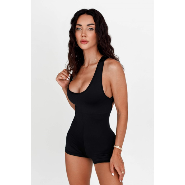 Комбінезон Nebbia One-Piece Workout Bodysuit 5″ GYM RAT Black 287