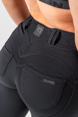 Штани Nebbia Bubble Butt Flared Pants 2.0 POWER LIFT Black 308