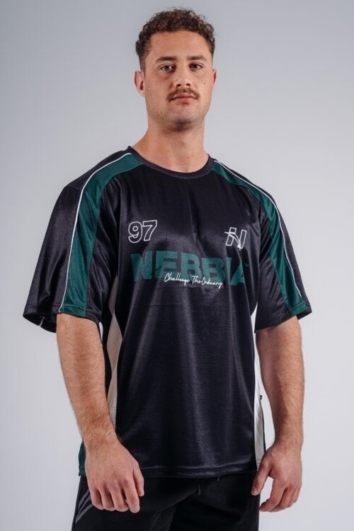 Футболка Nebbia Oversized Jersey T-Shirt '97 PRIMAL Black 885
