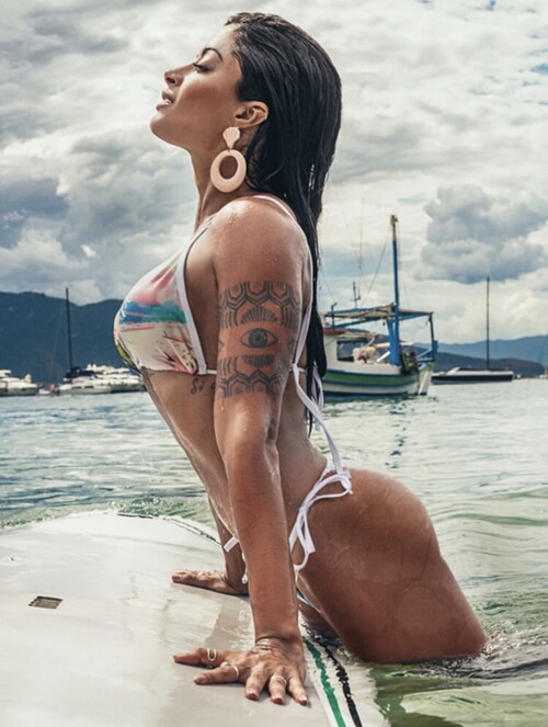 Купальник Superhot BK183 жіночий з принтом, стійкий до хлору