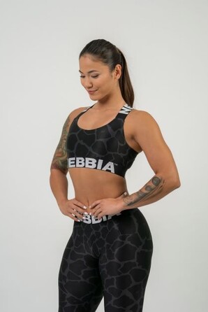 Топ NATURE-INSPIRED Sports bra Black 552
