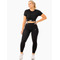 Топ Level Up Cropped T-Shirt - Black