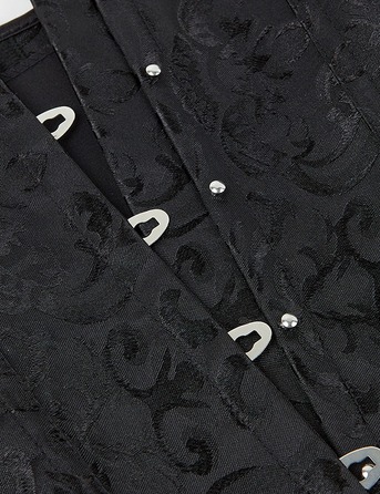 Корсет кружевной Star Night с трусиками в комплекте, черный, XL (без коробки)