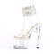 Босоножки Pleaser Adore-791-2RS *Каблук 7 дюймов, 2 3/4 дюйма, PF-манжета на щиколотке, с RS, прозрачные
