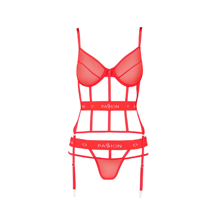 Корсет KYOUKA CORSET red S/M - Passion