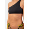 ТОП Nebbia ONE SHOULDER BANDEAU BIKINI TOP BLACK 448