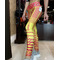 Легінси MyAngel With Honeycomb Print Yellow