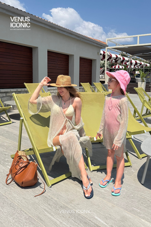 Парео Venus Iconic Marmoris – Легка накидка з сітки для пляжу