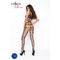 Бодістокінг BS032 Black Passion, у велику сітку, з відкритим доступом, S/L