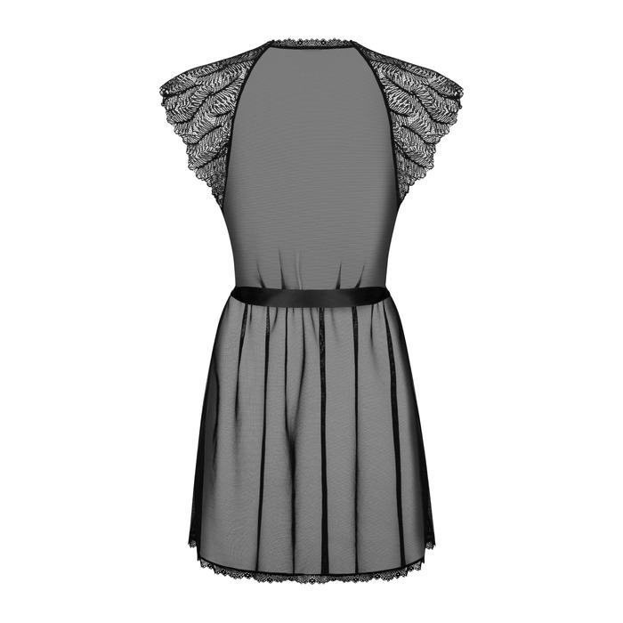 Кружевной халат Obsessive Romanesa peniuar L/XL