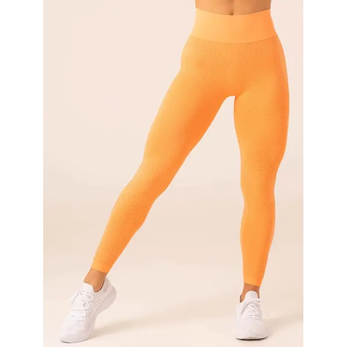 Леггинсы Ryderwear Honeycomb Scrunch Seamless Leggings - Mango