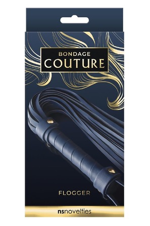Флоггер BONDAGE COUTURE FLOGGER BLUE