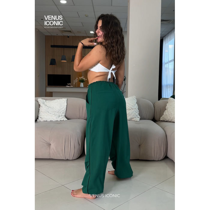 Карго Venus Iconic Смарагдові оверсайз для танців та повсякденного носіння