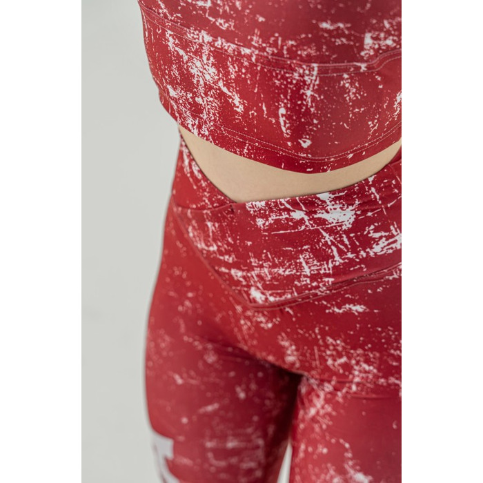 Легінси Nebbia Workout leggings ROUGH GIRL Red 616