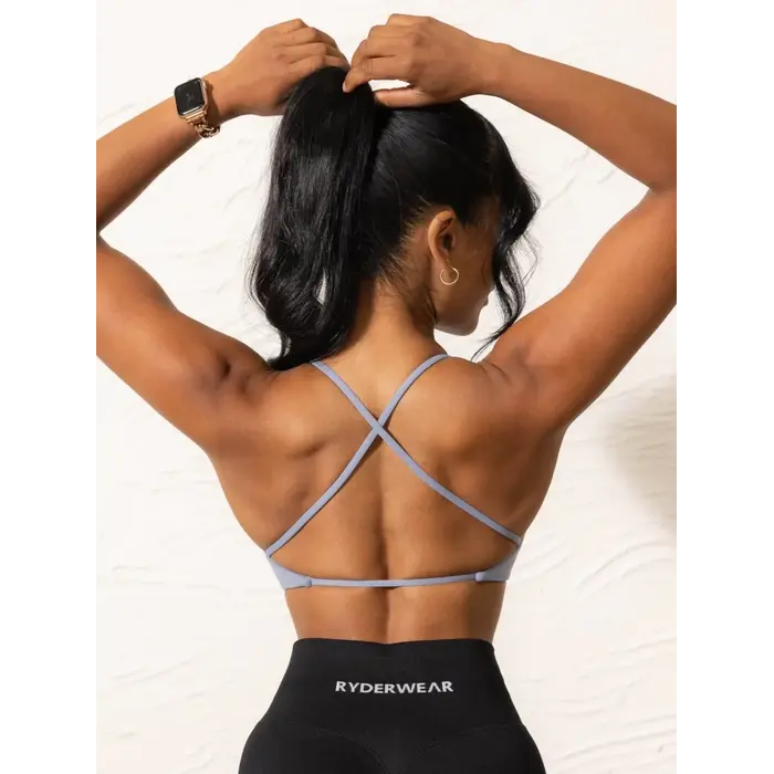 Топ Ryderwear NKD Twist Sports Bra - Denim Blue