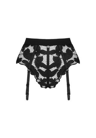 Трусики з підв'язками Obsessive Editya XS/S