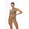 Купальний топ Nebbia SÃO GONÇALO bikini top Leopard Brown 765