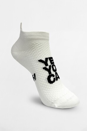 Шкарпетки NEBBIA 'HI-TECH' Ankle Socks YES YOU CAN White 122