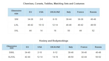 Чулки Obsessive L/XL