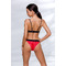 Комплект білизни GLAMISS SET red/black S/M - Passion