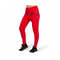 Штани спортивні жіночі GorillaWear Celina Drop Crotch Jogger червоні з блискавками