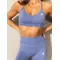 Топ Ryderwear Stonewash Seamless Sports Bra - Denim Blue Stonewash