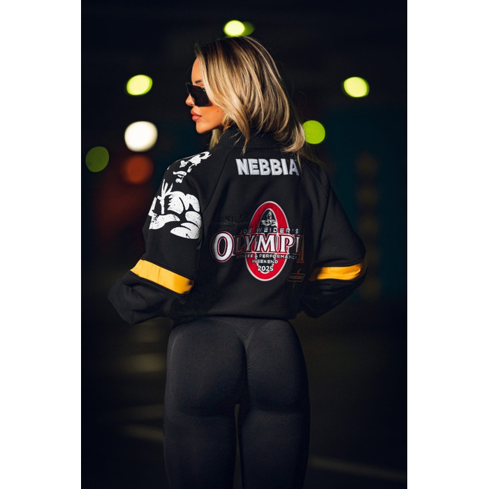Бомбер Nebbia Women's Olympia Legendary Jacket | Limited Edition 1 of 1000 963 Black